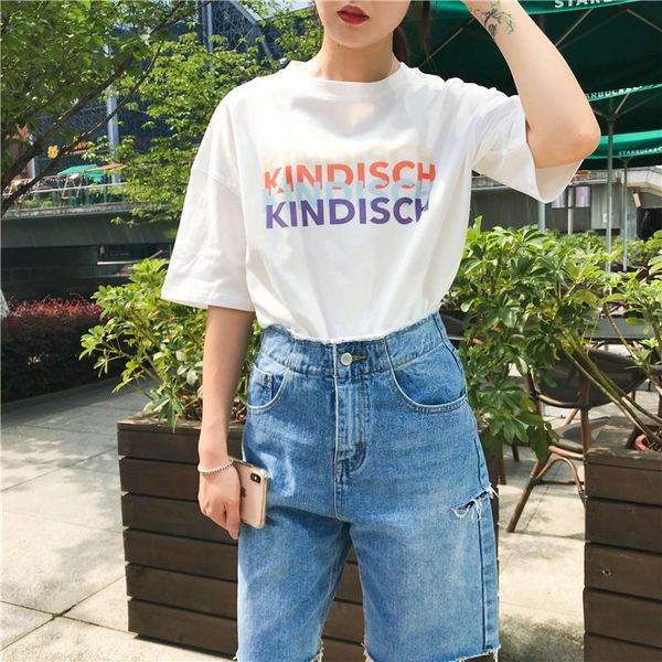 Áo Thun Nữ HappyTee - Mẫu Áo Thun KINDISCH Chất Cotton 100% Cao Cấp