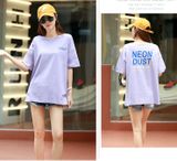 Áo Thun Tay Lỡ Nữ HappyTee - Mẫu Áo Thun Tay Lỡ Họa Tiết Đẹp Trẻ Trung Chất Cotton 100% Cao Cấp