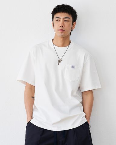 Áo Thun Nam Tay Lỡ HappyTee - Mẫu Áo Thun Tay Lỡ Basic  Chất Cotton 100% Cao Cấp