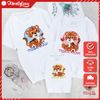 Áo Gia Đình Familylove - Mẫu Đồng Phục Gia Đình Họa Tiết Tiger Family Tiger Dad,mom,baby Chất Liệu Cotton 100% Co Giãn