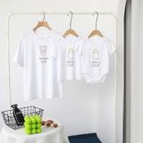 Áo Gia Đình Familylove - Mẫu Áo Gia Đình In Họa Tiết Cốc Beer ,Ly Cà Phê, Bình Sữa Chất Liệu Cotton 100% Co Giãn