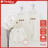 Áo Gia đình Thu Đông Familylove - Set Sweater Gia đình Family Họa Tiết 3 Chú Gấu Nhỏ Đáng Yêu Chất Nỉ Da Cá Cotton 100%