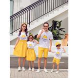 Áo Gia Đình Familylove - Mẫu Áo Gia Đình Mặt Trời Sunny Kids