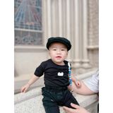 Áo gia đình Familylove - đồ gia đình và bodysuite cho bé chất liệu cotton 100% họa tiết trái tim