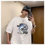 Áo Thun Nam Familylove - Mẫu Áo Thun Nam Tay Lỡ Dayids Chất Cotton 100% Cao Cấp