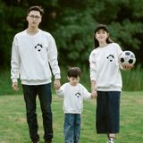 Áo sweater gia đình Familylove - Áo Sweater họa tiết gấu trúc đáng yêu chất liệu nỉ da cá cao cấp
