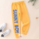 Quần Jogger Nỉ Da Cá Cao Cấp Dáng Thể Thao Năng Động Cho Bé Trai chữ Sunny Boy Familylove Kids Size Đại đến 55kg