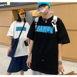 Áo thun phông nam nữ form rộng Familylove - Mẫu áo thun nam tay lỡ HUMAN chất Cotton 100% cao cấp