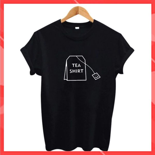 Áo thun phông nam nữ form rộng Familylove - Mẫu áo Unisex Want Some Tea Shirt? chất Cotton 100% cao cấp