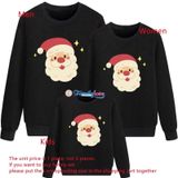 Áo sweater gia đình Familylove - Áo Sweater Noel họa tiết ông già noel chất liệu nỉ da cá cao cấp