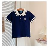 Áo Gia Đình Cổ Trụ Familylove - Đồng Phục Gia Đình Cổ Polo Logo M Chất Liệu Nỉ Da Cá Cotton 100% Co Giãn Cao Cấp