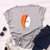 Áo thun phông nam nữ form rộng Familylove - Mẫu áo Unisex Cơm và Sushi chất Cotton 100% cao cấp