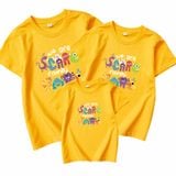Áo Gia Đình Familylove - Mẫu Áo Đồng Phục Gia Đình We Are Scare Family Carc Chất Liệu Cotton 100% Co Giãn