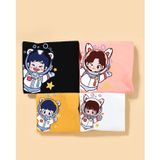 Áo Sweater Gia Đình Familylove - Mẫu Áo Gia Đình Hình Chibi Đáng Yêu Planet Of Dream  Chất Nỉ Da Cá Cotton 100%