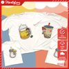 Áo gia đình Familylove - Đồng phục gia đình họa tiết beer trà sữa bình sữa cực đáng yêu Cotton 100% co giãn mềm mịn
