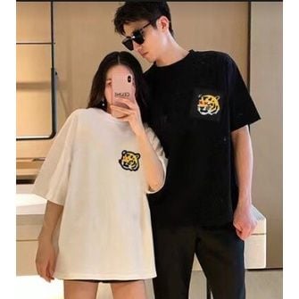 Áo Gia Đình Familylove - Đồng Phục Gia Đình In Logo Chú Hổ Xinh Xắn Chất Liệu Cotton 100% Co Giãn Cao Cấp