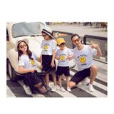 Áo gia đình - Đồng phục gia đình đẹp  (Có hình thật + Logo thương hiệu)  BE HAPPY GOOD