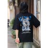 Áo thun tay lỡ nam nữ form rộng Familylove - áo unisex nam nữ Gấu Graphic đẹp cotton 100 cao cấp