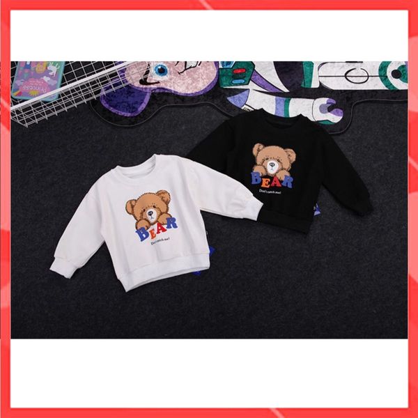 Áo Hoodie Dài Tay Mùa Đông Cho Bé Trai Bé Gái Hình Gấu Dễ Thương Size đến 55kg Familylove