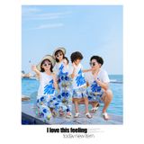 Áo Gia Đình Familylove - Mẫu Áo Đồng Phục Gia Đình Đi Biển Họa Tiết Đẹp See To You Chất Liệu Cotton 100% Co Giãn