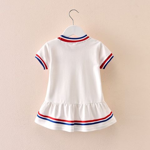 Đầm xòe váy xòe bé gái Size từ 9-40kg. Chuẩn shop - Logo thương hiệu Thun cotton 100% co giãn 4 chiều, mát, mịn