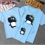 Áo gia đình - Đồng phục gia đình Familylove  (Có hình thật + Logo thương hiệu)  Chú khủng long con dễ thương