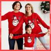Áo Sweater Gia đình Cotton Nỉ da cá (Hình thật chất áo + Logo Thương hiệu) Gia đình chú Người tuyết dễ thương