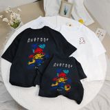 Áo gia đình Familylove - đồ gia đình họa tiết trái Gấu sắc màu Average Bear đáng yêu chất liệu cotton 100%