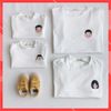 Áo gia đình Familylove - Mẫu Áo gia đình Logo Chibi thành viên gia đình dễ thương dễ mặc chất Cotton 100% mát