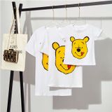 Áo gia đình Familylove - đồ gia đình Gấu Pooh thun cotton 100 bốn chiều co giãn form rộng