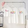 Áo gia đình Familylove - đồ gia đình in chữ Family chất liệu cotton 100%