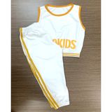 Bộ quần áo bé gái Familylove - Set áo croptop quần jogger bé gái ENDOKIDS đáng yêu năng động chất liệu cotton 100% co gi