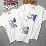 Áo Gia Đình Familylove - Mẫu Đồng Phục Gia Đình In Chữ I Can Do All Things Chất Liệu Cotton 100% Co Giãn-