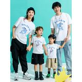 Áo Gia Đình Cá Heo Dophin Siêu Dễ Thương - Cotton 100%  (CÓ HÌNH+VIDEO + LOGO THƯƠNG HIỆU)