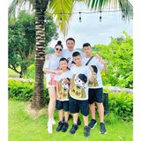 Áo gia đình Familylove - đồ gia đình chibi I'm Dad,i'm Mom,i'm Boy,i'm Girl chất liệu cotton 100% co giãn