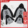 Áo Hoodie Gia đình Familylove - Mẫu Áo Gia đình Hoodie Dài Tay Gia đình Gấu Bear Chất Nỉ Da Cá Cotton 100%