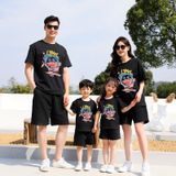 Áo gia đình Familylove - đồ gia đình họa tiết gấu hề LYWL đáng yêu chất liệu cotton 100% cao cấp