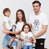 Áo gia đình Familylove -Áo gia đình Họa Tiết Chibi Đáng Yêu Dad,Mom,Girl,Boy chất liệu cotton 100% co giãn