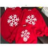 Áo Hoodie Gia Đình Familylove - Áo Hoodie hình Bông tuyết Noel Dễ Thương Chất Liệu Nỉ Da Cá Cao Cấp