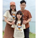 Đồ gia đình Familylove - Set áo gia đình in hình chú Rồng Loong cute chất liệu cotton 100% co giãn