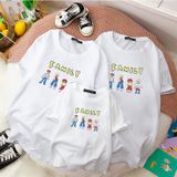 Áo gia đình Familylove - Mẫu Áo gia đình We are Family nhân vật Chibi dễ thương