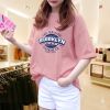 Áo thun tay lỡ nữ Familylove - áo phông nữ unisex form rộng Brooklyn chất 100% cotton mềm mịn thấm hút hồ hôi