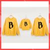 Áo Hoodie Gia Đình Familylove - Áo Hoodie Chữ B Chất Liệu Nỉ Da Cá Cao Cấp