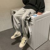 Quần Thể Thao Jogger Nam Chất Nỉ Da Cá Cao Cấp Form Rộng Phong Cách Hàn Quốc Năng Động In Chữ Bên Trái Familylove