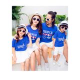Áo gia đình Familylove - Mẫu Áo gia đình đi biển TROPICAL FAMOUS