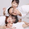 Áo gia đình Familylove - đồ gia đình họa tiết trái tim PAPA ,MAMA ,BABY đáng yêu chất liệu cotton 100%