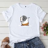 Áo thun phông nam nữ form rộng Familylove - Mẫu áo Unisex nữ Chú lợn con nhảy DAB dễ thương Cotton 100% cao cấp