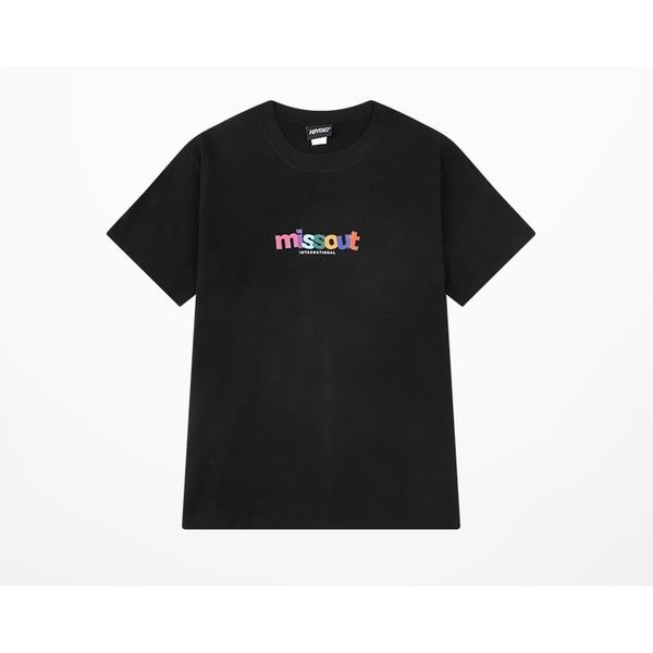 Áo thun phông nữ form rộng Familylove - Mẫu Unisex MISSOUT ColorFul Hot trend Cotton 100% cao cấp