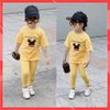 Bộ quần áo bé gái Familylove - Bộ bé gái thể thao cotton 100% co giãn 4 chiều năng động