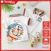 Áo cổ trụ cho bé mẫu Doreamon đẹp - Đủ Size từ 9-45kg. Chuẩn shop - Logo thương hiệu - Chất Da cá Cotton 100%